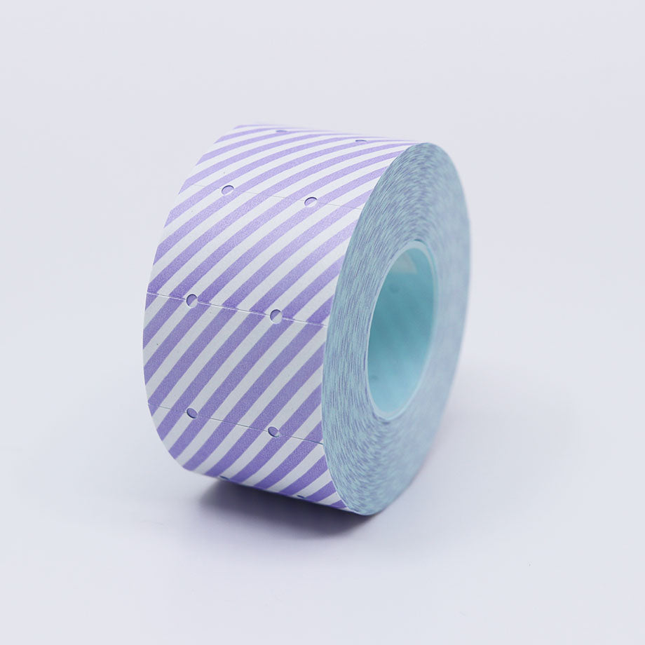 36 Sublo Label Sticker Roll Large - Stripes Wisteria Color