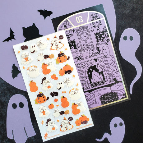 2025 Halloween Advent Calendar - The Haunted Mansion House Tour (Cute/ Pop)