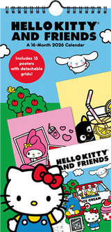 2026 Hello Kitty and Friends Mini Poster Calendar