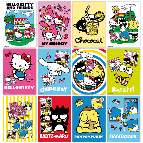 2026 Hello Kitty and Friends Mini Poster Calendar