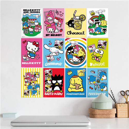 2026 Hello Kitty and Friends Mini Poster Calendar