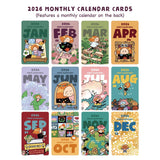 2026 Planner Kawaii Schedule Book - Savour Every Moment