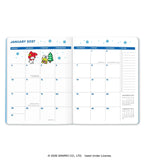 2027 Hello Kitty® and Friends Retro Just Right Monthly Planner

Plan your year alongside Hello Kitty and Friends with the slim Just Right Monthly Planner (Aug. 2026–Dec. 2027). Inside, you’ll find monthly planning pages, full-color illustrations, tear-out shopping and to-do lists, and a convenient interior pocket. Plus, it comes with a brass-and-enamel Hello Kitty bookmark for extra cuteness and easy organization!

• 7.5"w × 9.75"h
• 17 months (Aug. 2026–Dec. 2027)
• 48 pages; 120 gsm acid-free FSC®-certifi