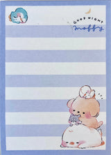 Axolotl Penguin Nap Time Tuttsumi Mini Notepad