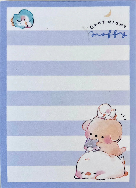 Axolotl Penguin Nap Time Tuttsumi Mini Notepad