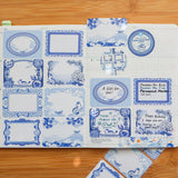 Chinese Porcelain Paper Labels Sticker Roll