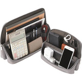 Sonic Standing Bag-in-Bag Wide A5 Pen Case Gray