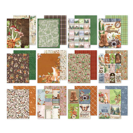 Simple Vintage Woodlands 6x8 Pad with 24 Double-Sided Sheets