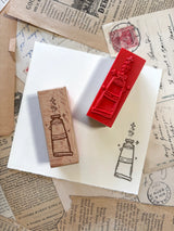 Paint Tube Rubber Stamp