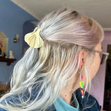 Garlic Rhinestone Mini Hair Claw