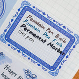 Chinese Porcelain Paper Labels Sticker Roll