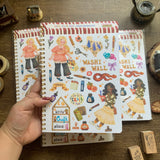 PaperaicaShop x Little Craft Place Reusable Sticker Book - Houston Stationery Fest