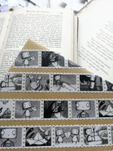 Robot Stamps Washi Tape- Landscape Format