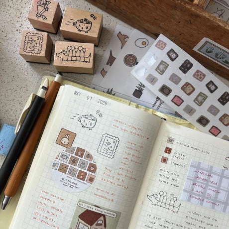 Balloonie Wooden Stamp