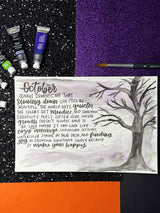 Haunted Hues: Watercolor Journaling for Beginners by Emily Solis