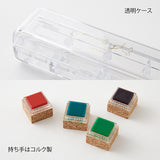 Midori Yuru Log Pre-inked Stamp - Geometric Pattern