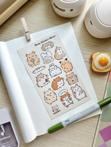 Chocolett - Ham Vinyl Sticker Sheet