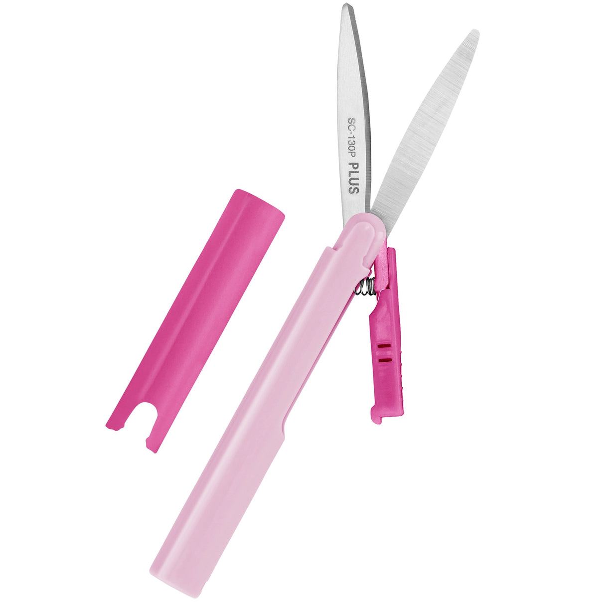 PLUS Twiggy™ Curved Blade Scissors

Designed to go anywhere, Twiggy™ scissors combine portability, safety, and precision in a compact, pen-size format. Featuring PLUS’s signature curved blade design, Twiggy delivers up to 2× smoother, more effortless cutting for everyday tasks at home, in the studio, or on the go.

TSA-compliant and travel-friendly
Compact, pen-size design fits easily in a pocket, purse, or drawer
Curved stainless steel blades (1.6") for smooth, precise cutting
Safety cap with blade lock fo