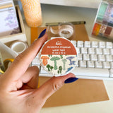 Mushroom Foraging Washi Tape