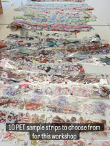 Circular Layout PET Tape Collage with Judy from Tokubetsumemori