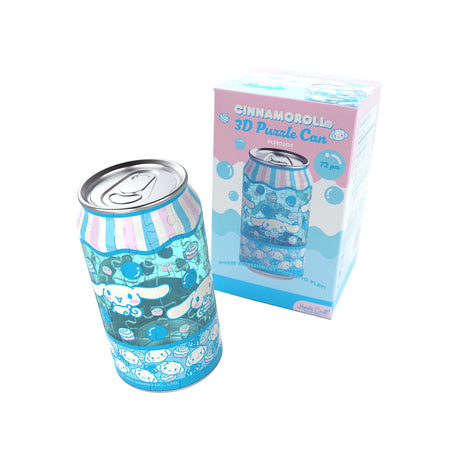 Build something truly special with the Cinnamoroll 3D Jigsaw Puzzle, designed in the shape of a cute and colorful soda can! This unique puzzle features the lovable Cinnamoroll, with vibrant colors and charming details that make it a delightful challenge for puzzle enthusiasts. Once you've completed your Cinnamoroll soda can, you can use it to store tiny items like small toys, office supplies, or trinkets. It also doubles as an adorable pencil holder to keep your desk organized and full of charm. 