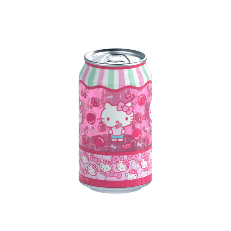 Build something truly special with the Hello Kitty 3D Jigsaw Puzzle, designed in the shape of a cute and colorful soda can! This unique puzzle features Hello Kitty, with vibrant colors and charming details that make it a delightful challenge for puzzle enthusiasts. After you've built your Hello Kitty soda can, you can use it to store tiny items, such as small toys, office supplies, or trinkets. It also doubles as a cute pencil holder to keep your desk organized and stylish.