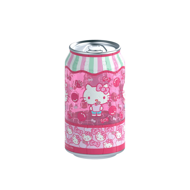 Build something truly special with the Hello Kitty 3D Jigsaw Puzzle, designed in the shape of a cute and colorful soda can! This unique puzzle features Hello Kitty, with vibrant colors and charming details that make it a delightful challenge for puzzle enthusiasts. After you've built your Hello Kitty soda can, you can use it to store tiny items, such as small toys, office supplies, or trinkets. It also doubles as a cute pencil holder to keep your desk organized and stylish.