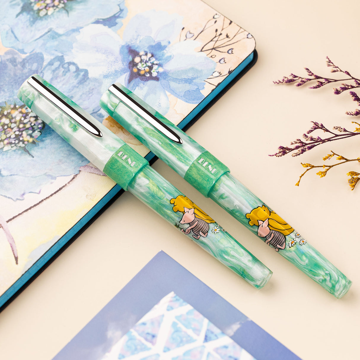 BENU Euphoria Fountain Pen - Honey Pals