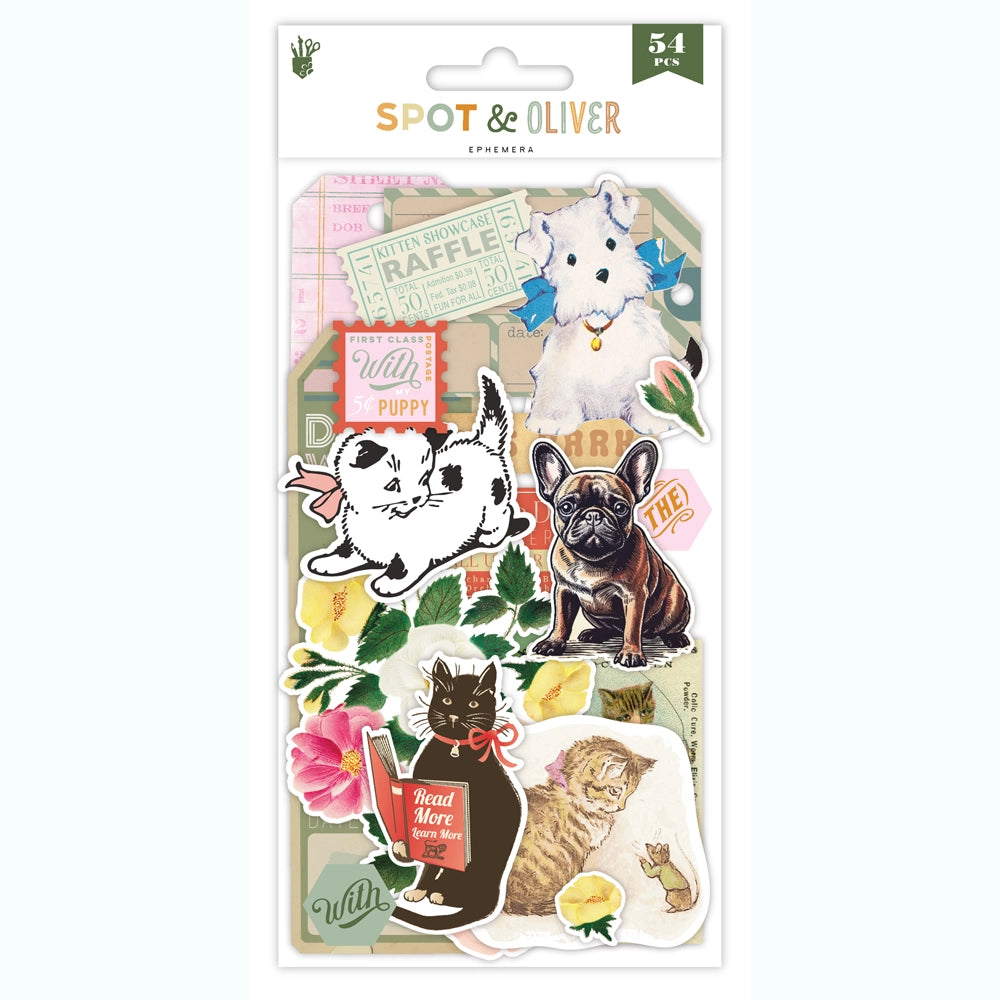 Fancy Pants Designs Ephemera - Spot & Oliver