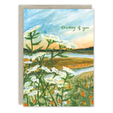 Yarrow Thinking of You Card