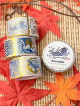 Pegushi Washi Tape - Gold Foil Porcelain Stamp