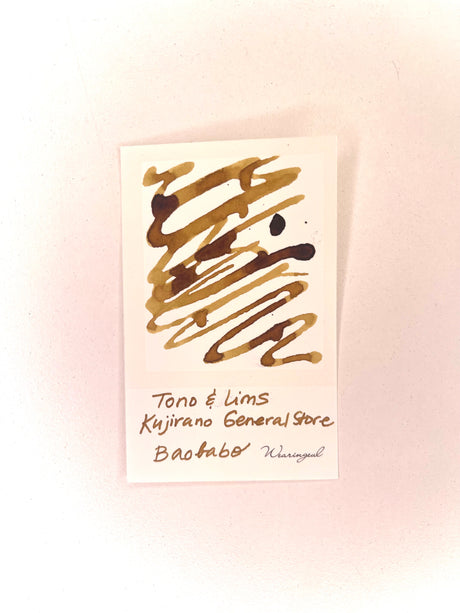 TONO & LIMS Kujirano General Store BAOBABO Ink