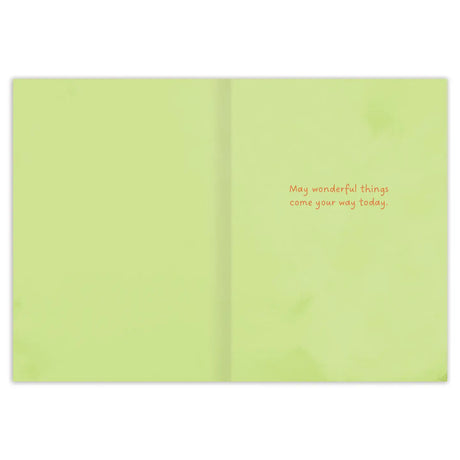 City Park Scene Birthday Card