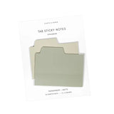 Blank Tab Sticky Note Set | Ephemera