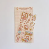 2jingis2jing Endless Summer in Bunnip Garden Sticker Sheet - A