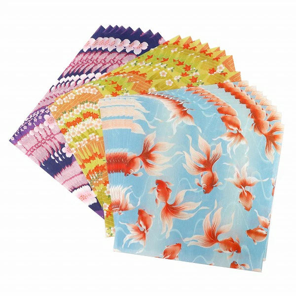 Kamiiso Kimono Origami Paper Pack - Retro Modern