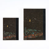 Hobonichi Hiroko Kubota: Hobonichi Graph Notebook (A5) - Another night of falling star sparklers