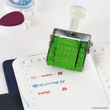 Hobonichi 2027 - Sanby x Hobonichi: Rotating Stamp for the Techo - Moomin