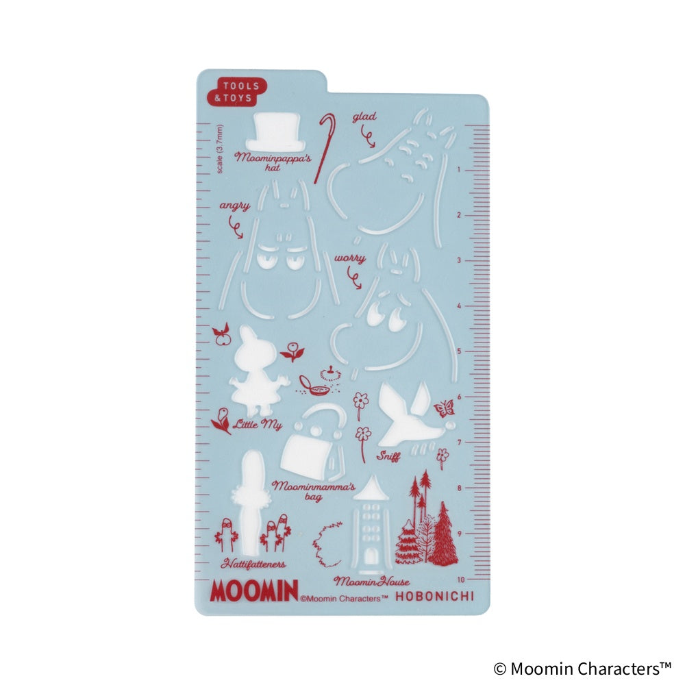 Hobonichi 2027 - Moomin: Hobonichi Stencil