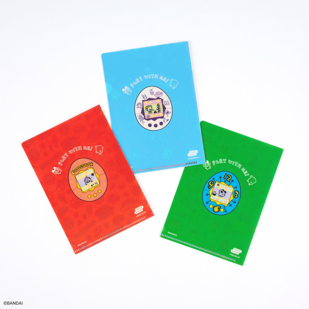 Hobonichi Tamagotchi: Hobonichi Folder Set of 3 for A6 Size (Tamagotchi)