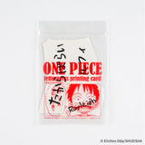 ONE PIECE magazine Vivre Card & Treasure Tab Letterpress Printed Card