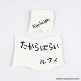 ONE PIECE magazine Vivre Card & Treasure Tab Letterpress Printed Card