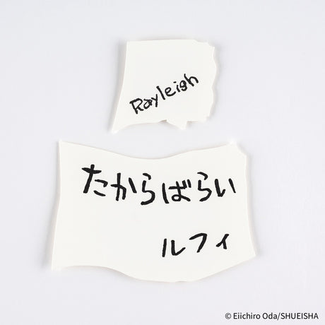 ONE PIECE magazine Vivre Card & Treasure Tab Letterpress Printed Card