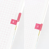 Hobonichi TSUKI no IRO: Index Stickers