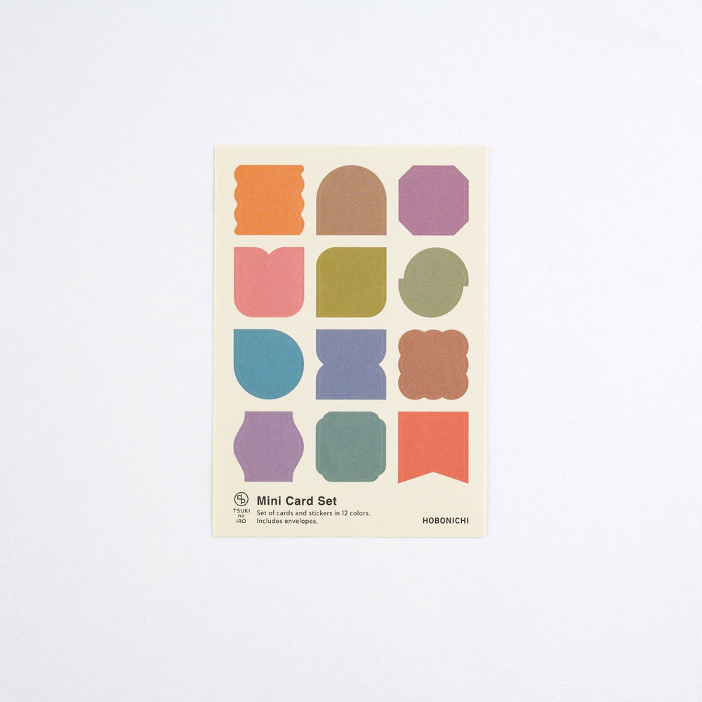 Hobonichi TSUKI no IRO: Mini Card Set