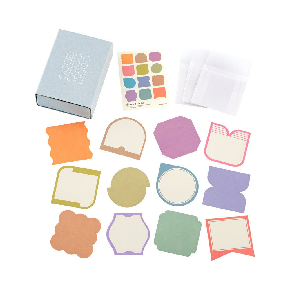 Hobonichi TSUKI no IRO: Mini Card Set