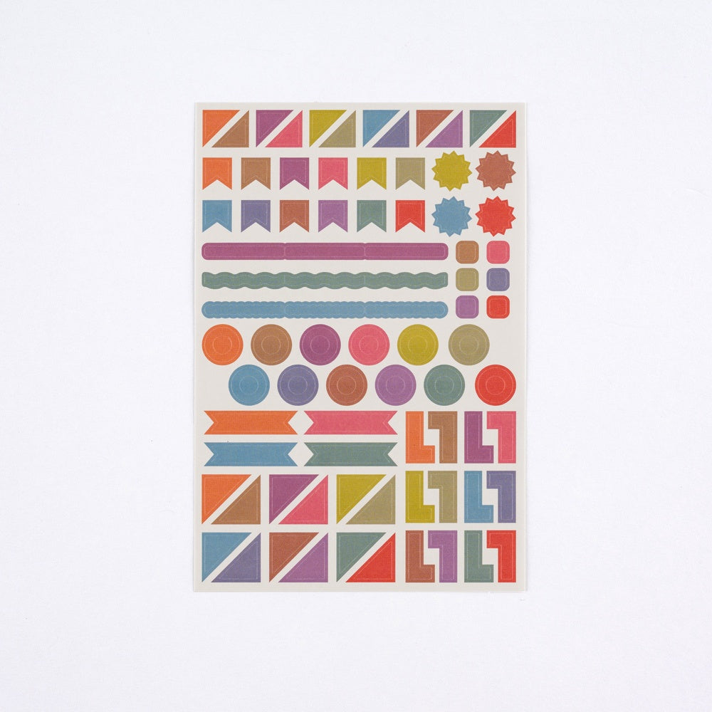 Hobonichi TSUKI no IRO: Sticker Set (Schedule)