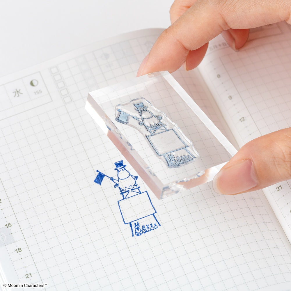 Hobonichi 2027 - Moomin: Clear Stamp - Moomin (Frame)