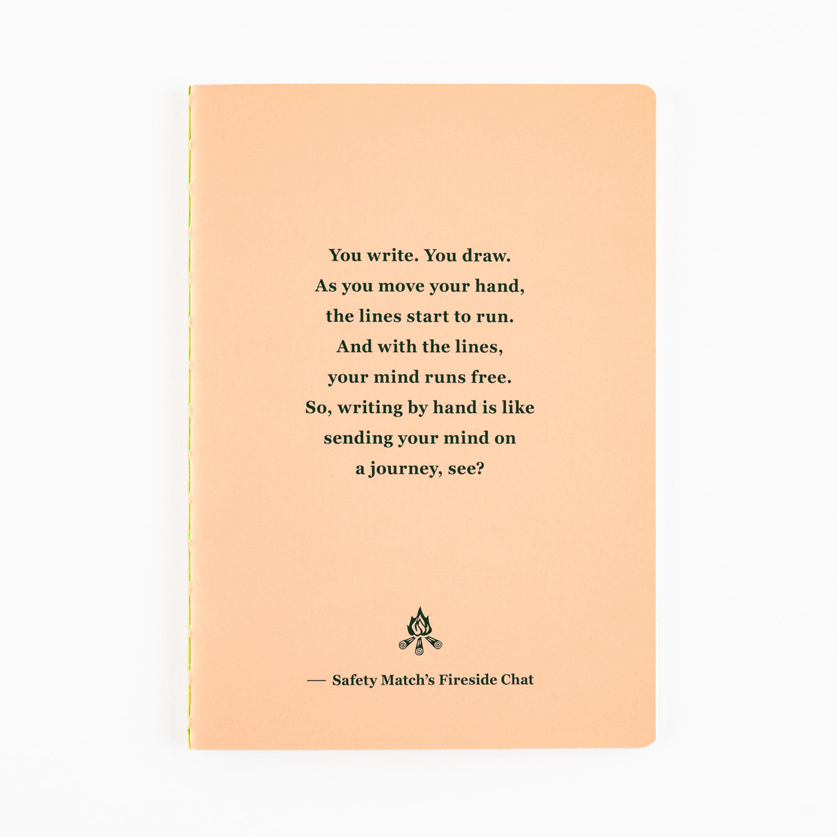 Cuaderno de notas para charlas junto al fuego, con líneas (tamaño B6)