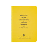 Fireside Chat Notebook - Blank (B7 Size)